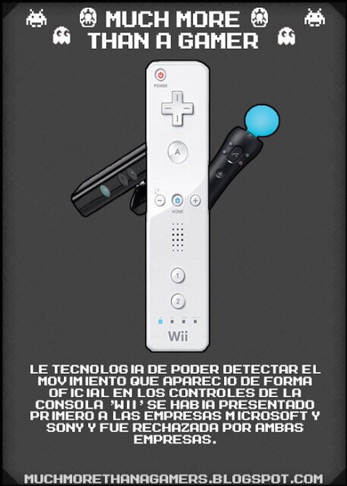La ironía de la vida con el control de movimiento