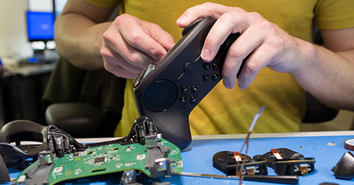 Valve nos deja ver la nueva versión del diseño del Steam Controller