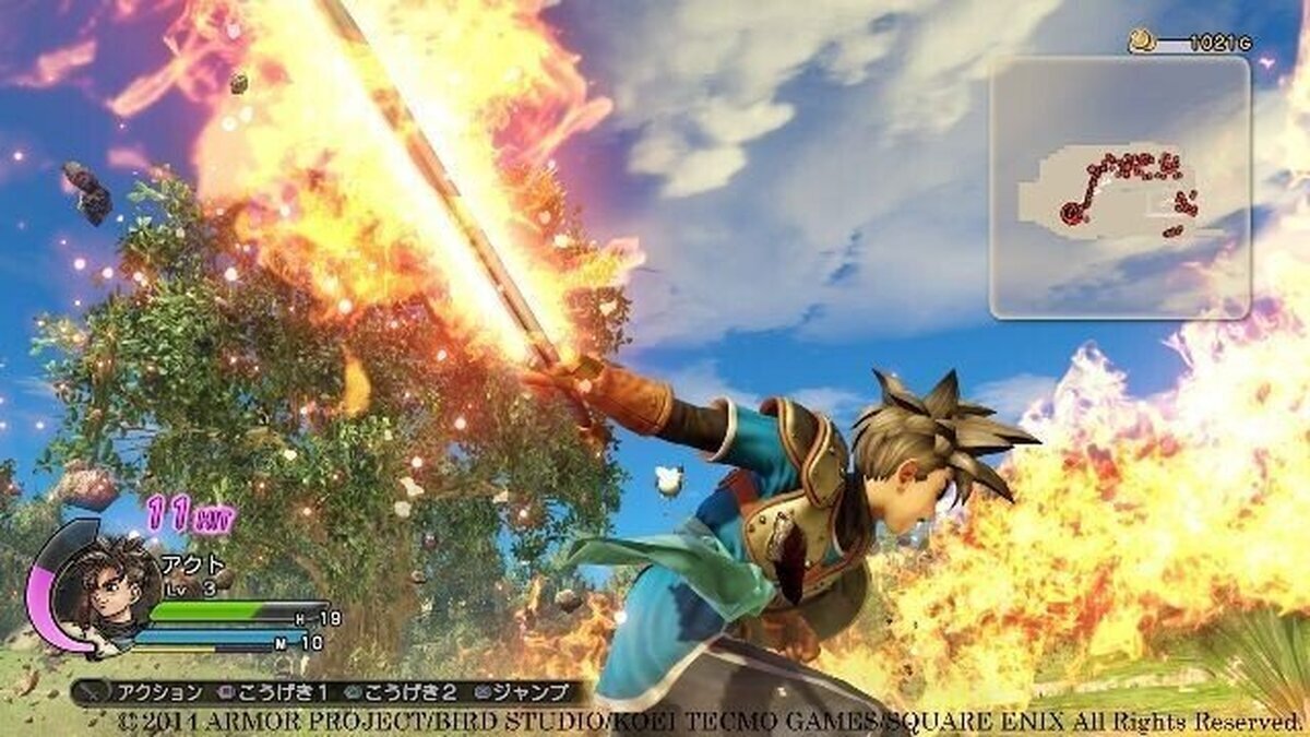 Square Enix publica nuevas imágenes de Dragon Quest Heroes