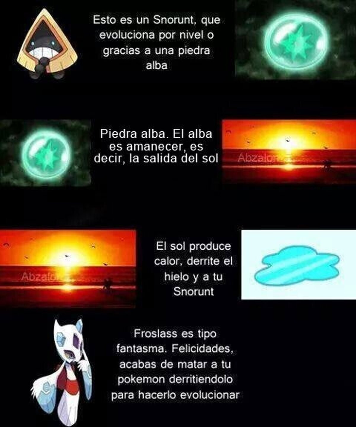 Pobre Snorunt...