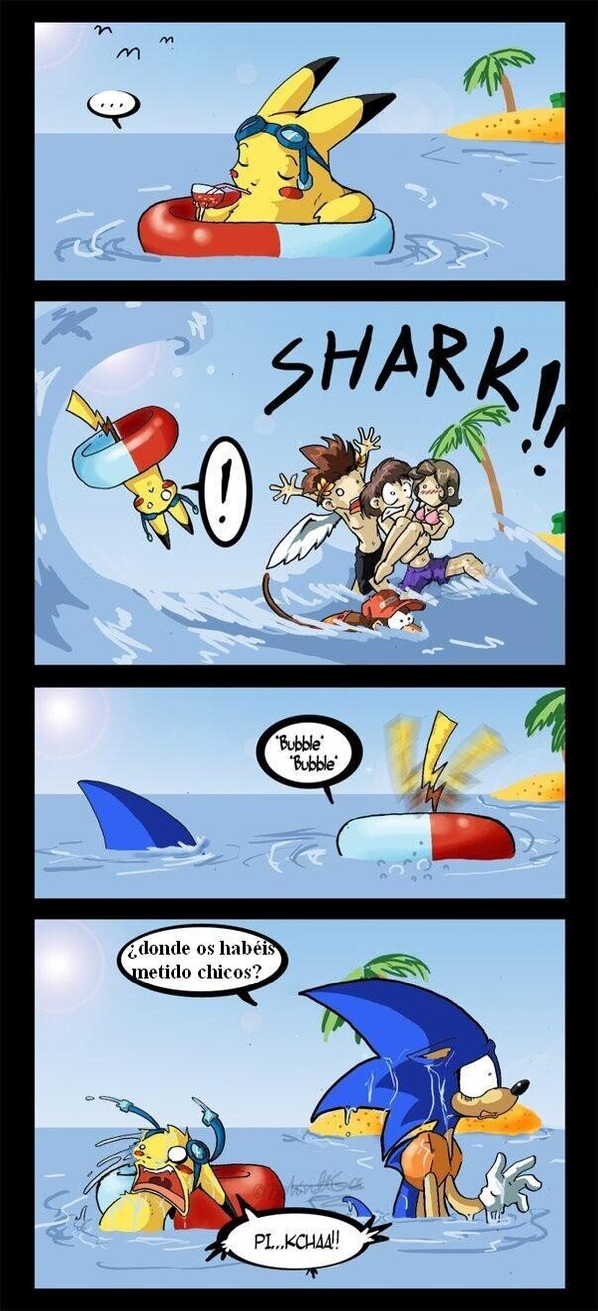 Y por eso Sonic detesta el escenario de la isla Tórtimer 