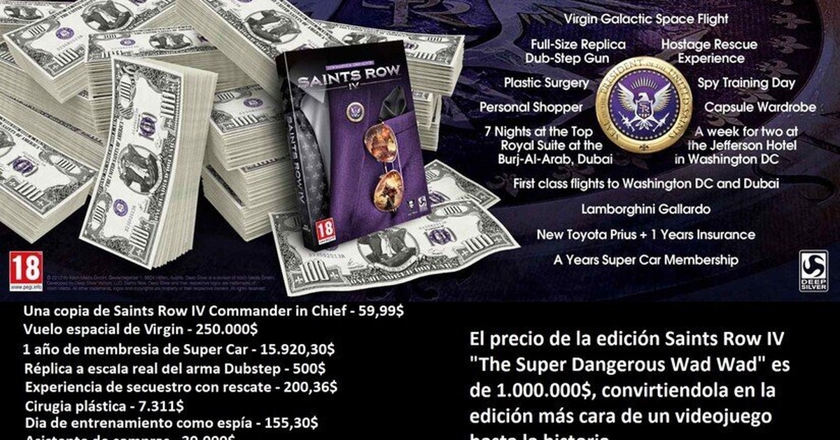 El videojuego más caro del mundo