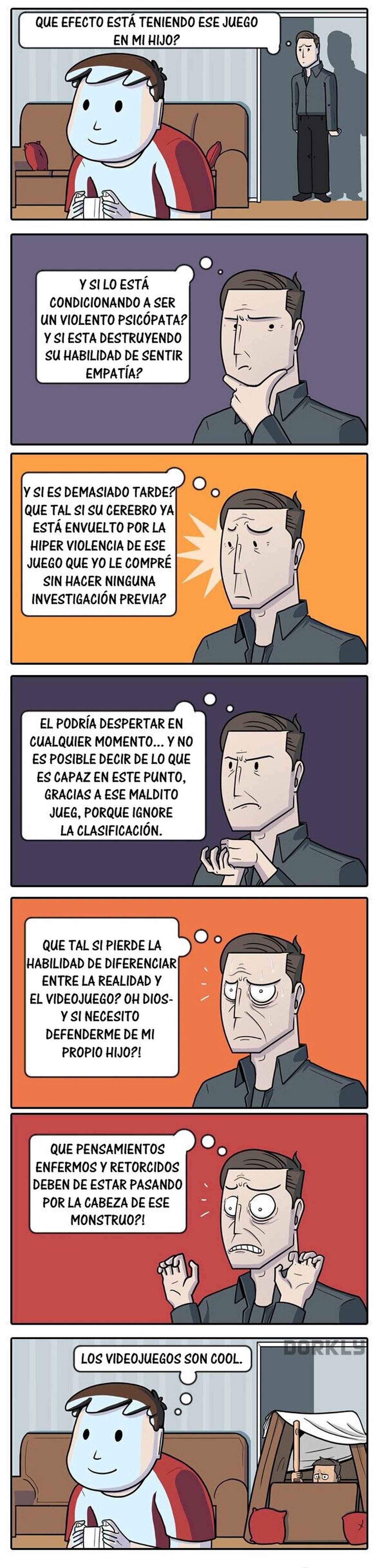 Mientras tanto en la mente de cualquier padre
