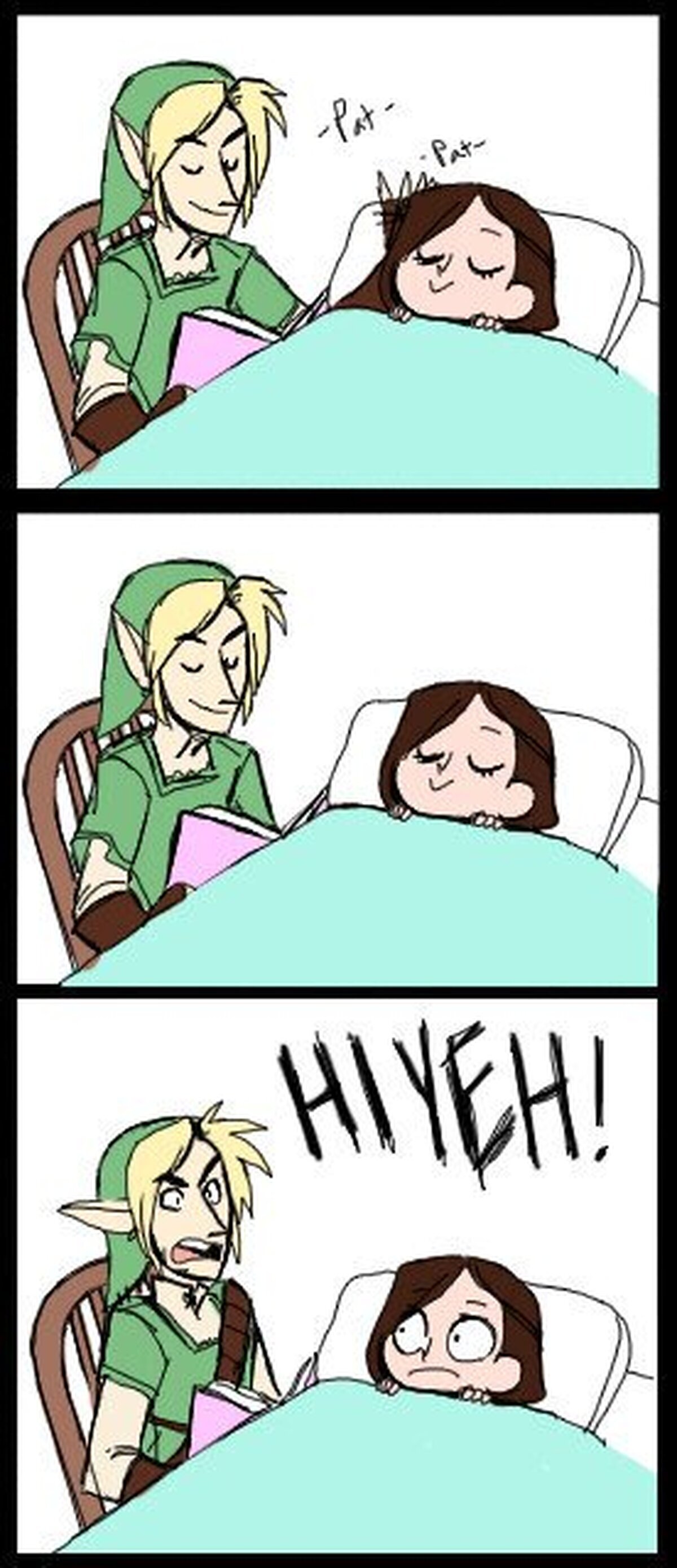 Link es el mejor contando cuentos