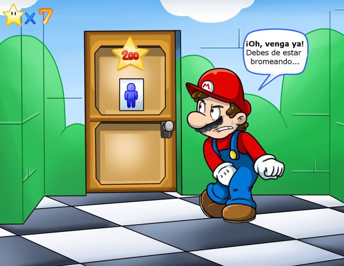 Esta seguro que no te la esperabas, querido Mario