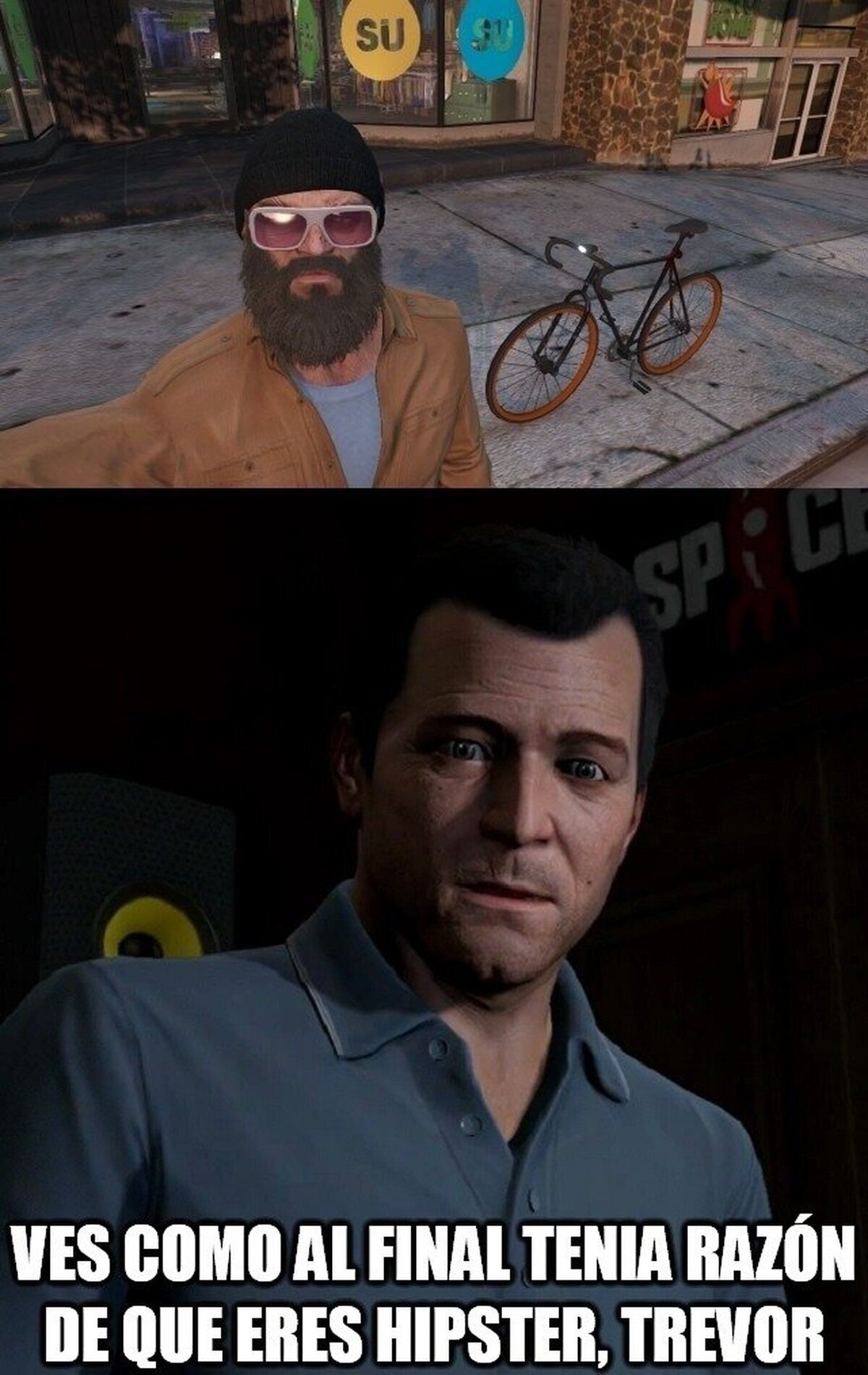 Trevor, el hipster