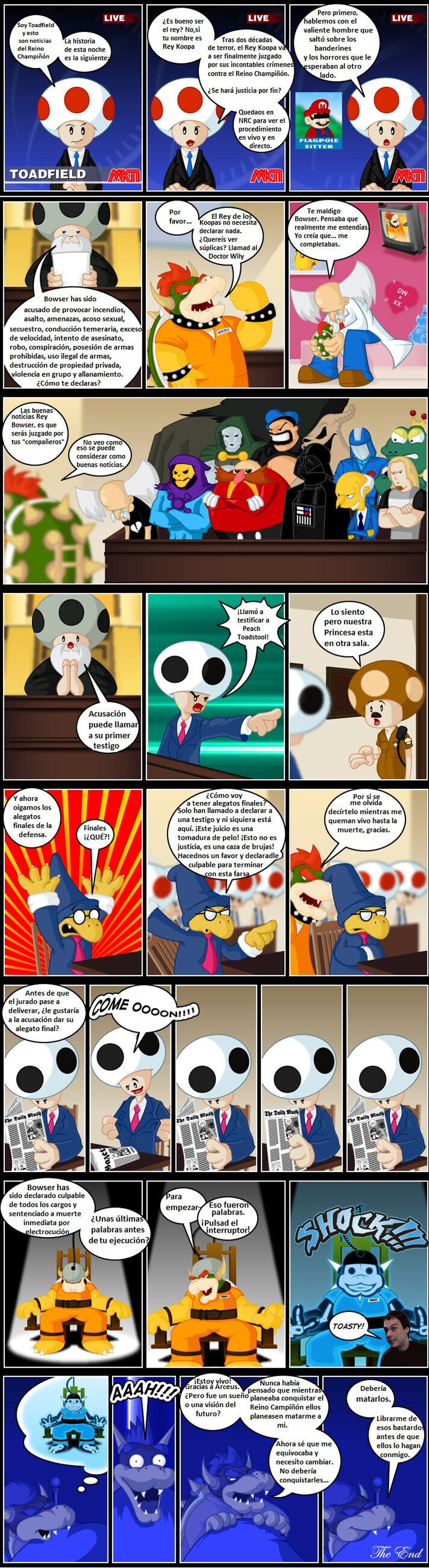 ¿El juicio final de Bowser?
