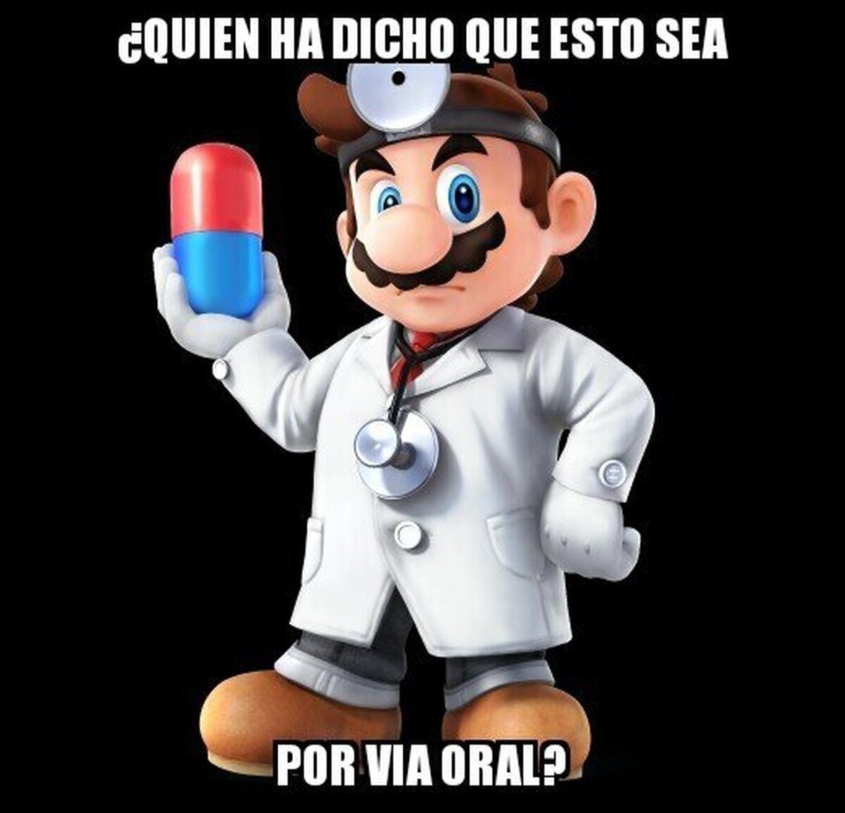Poquita broma con Dr. Mario