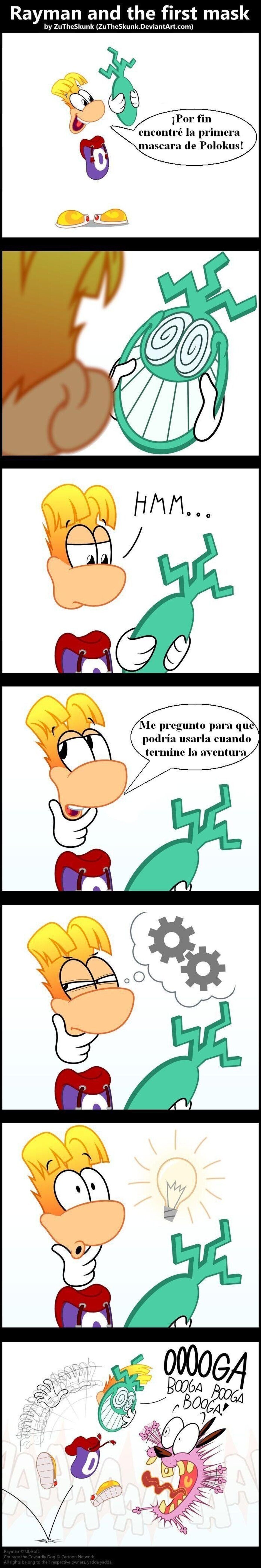 Así pasa Rayman el tiempo libre 