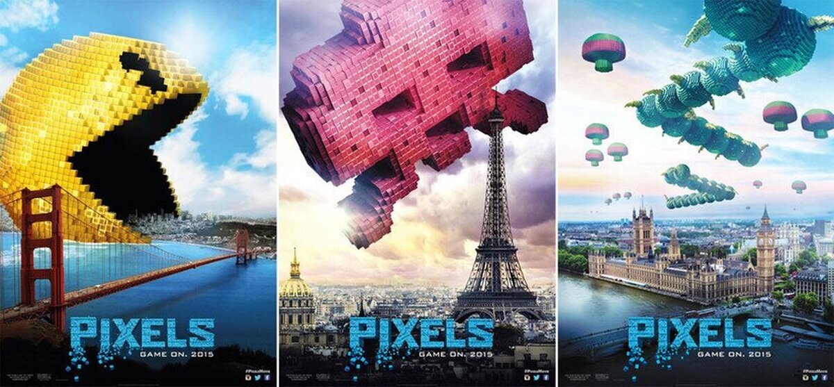 Primer tráiler de Pixels, la película para los amantes de los videojuegos