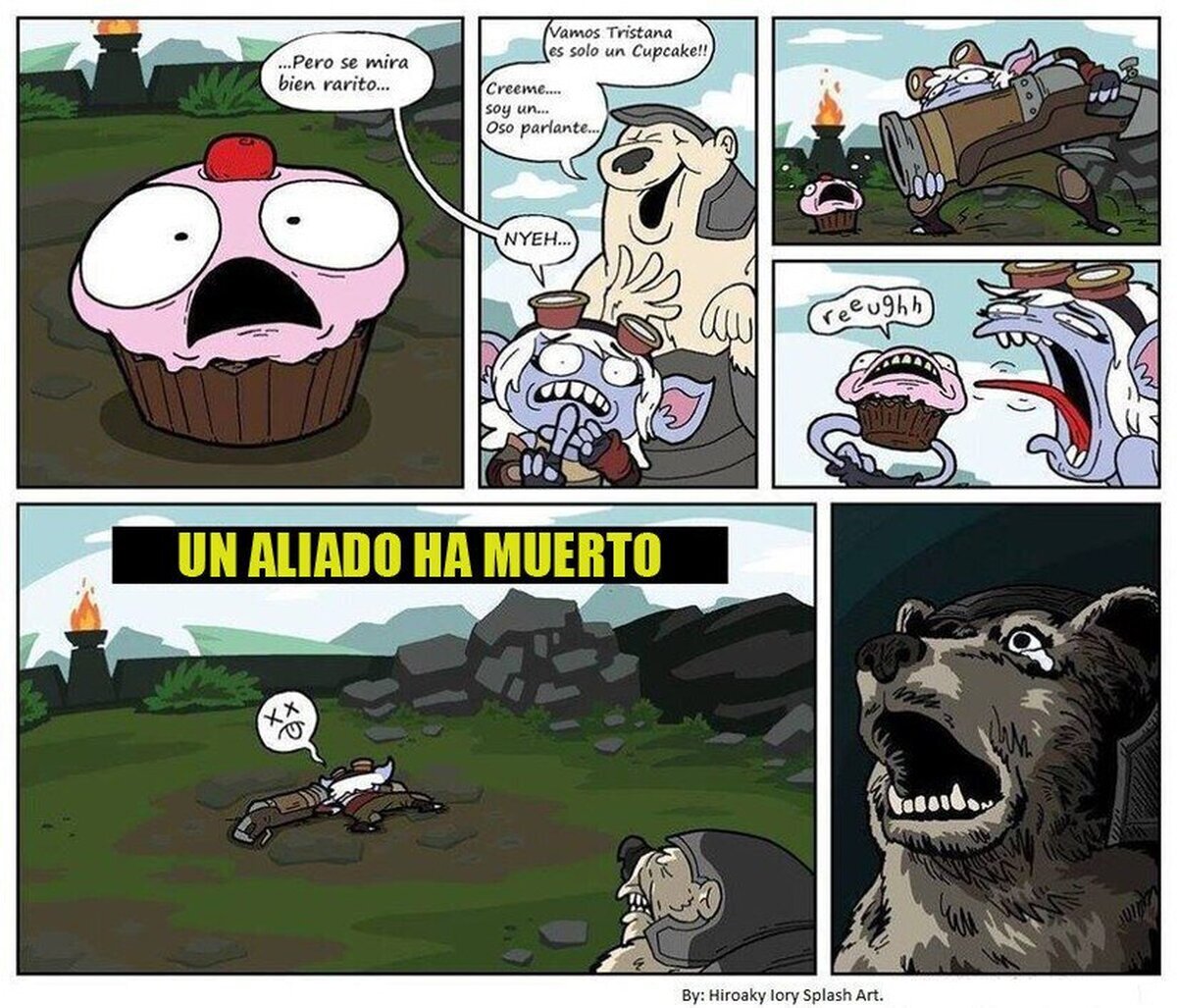 Nunca comas un cupcake con ojos, ¡NUNCA!