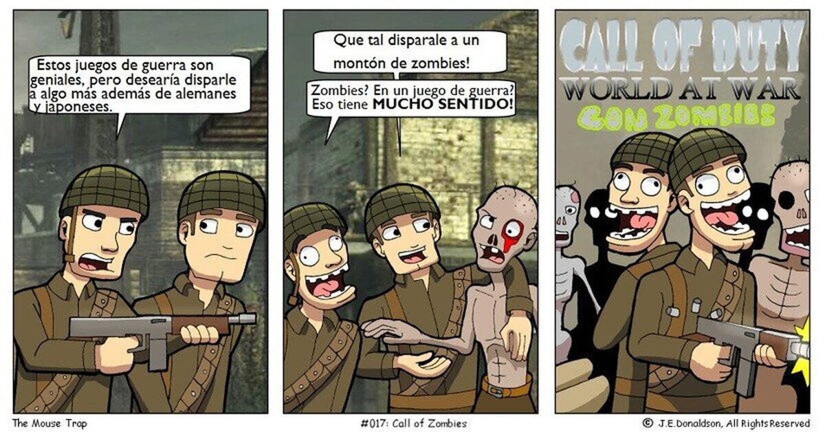 Call Of Duty y su lógica muy lógica