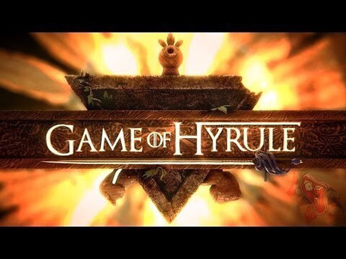 Recrean la cabecera de Juego de Tronos con el universo de The Legend of Zelda