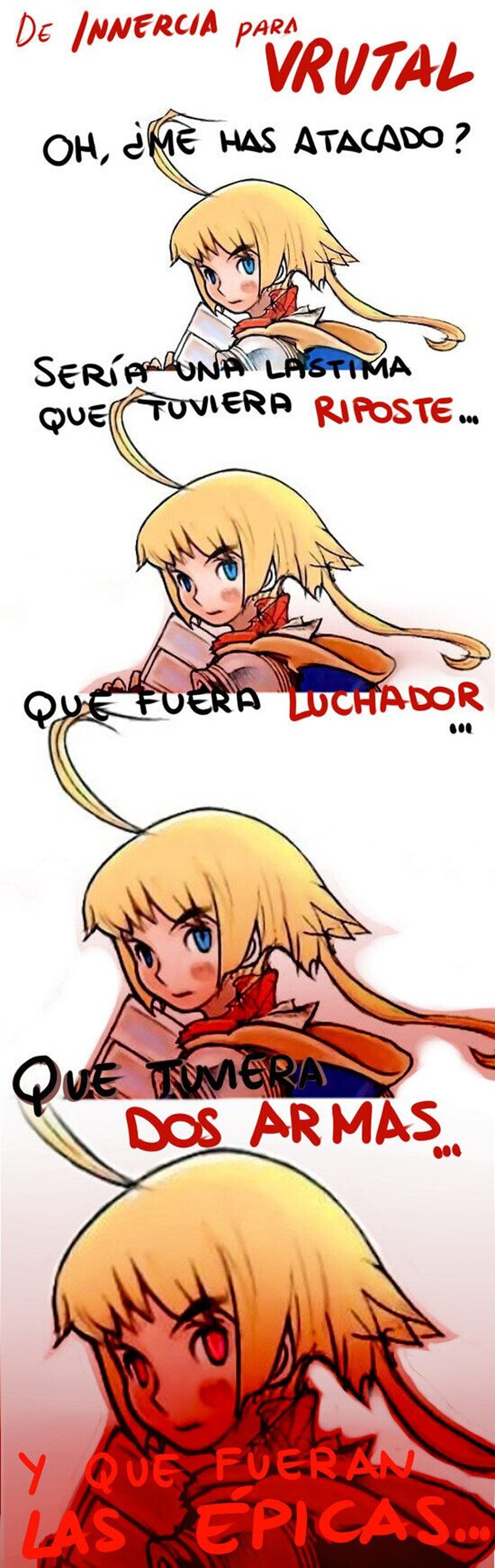 En Final Fantasy Tactics sabes muy bien cuando un enemigo quiere suicidarse....