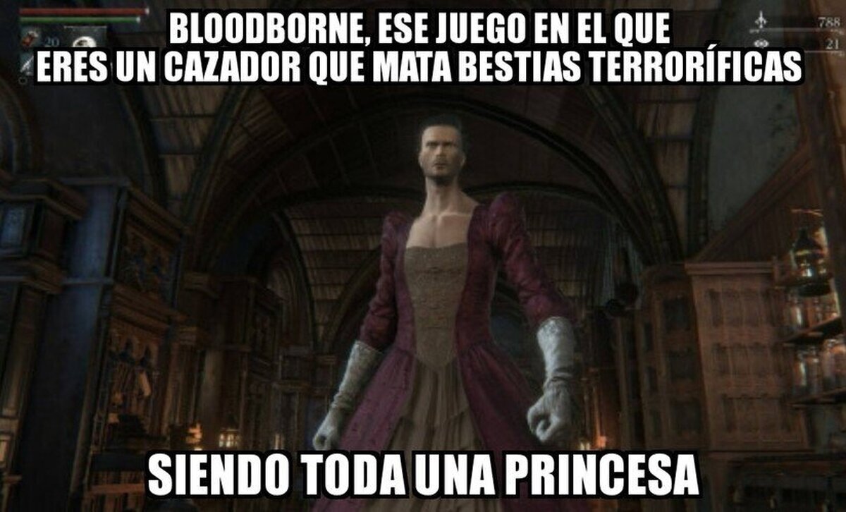 Bloodborne, ese juego...
