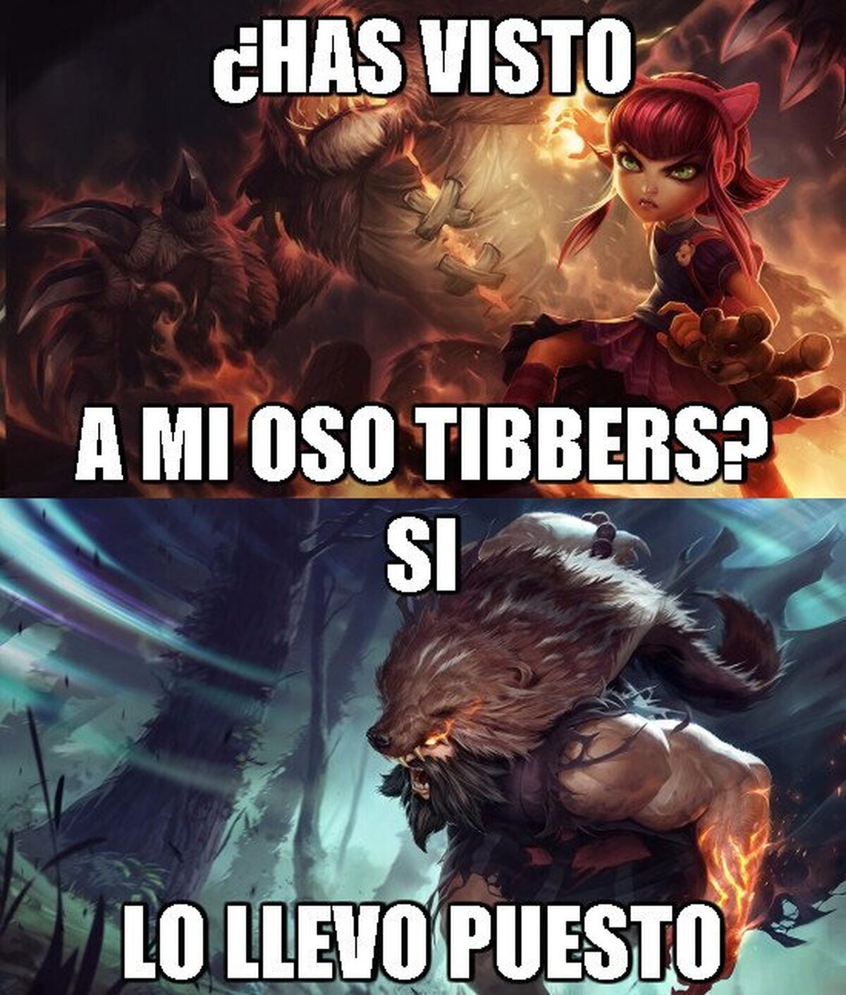 Cuando Udyr se pasa a la taxidermia
