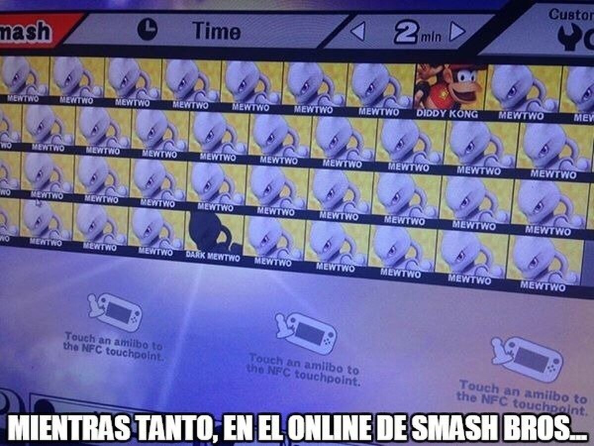 ¿Mewtwo alguien?