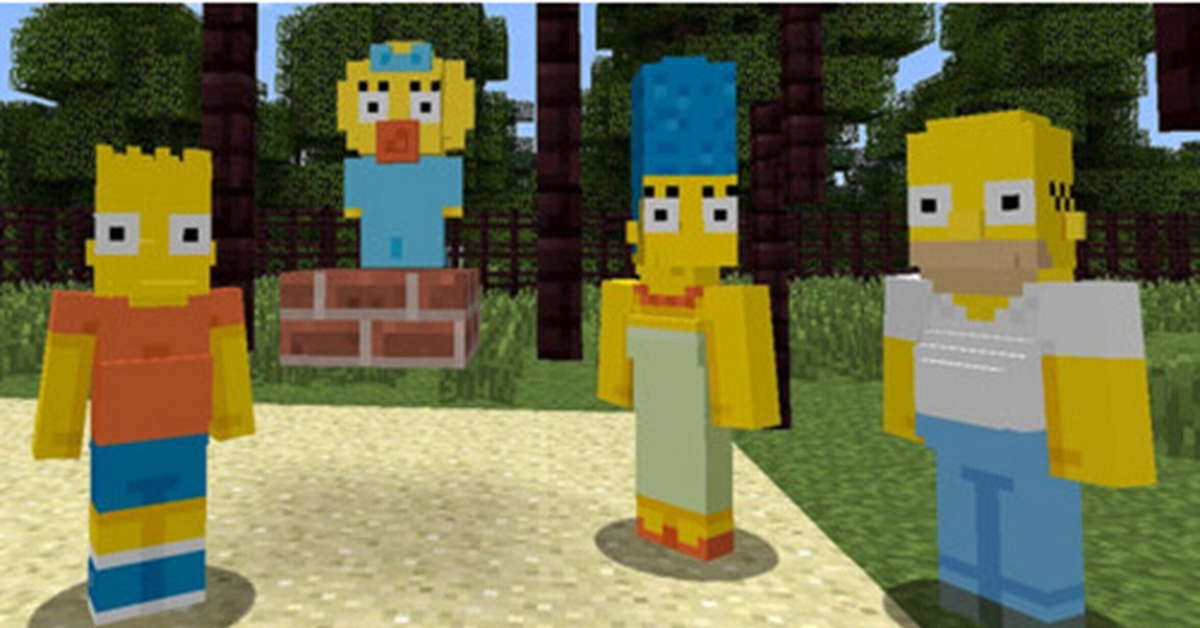 Esta semana Los Simpson llegarán a Minecraft