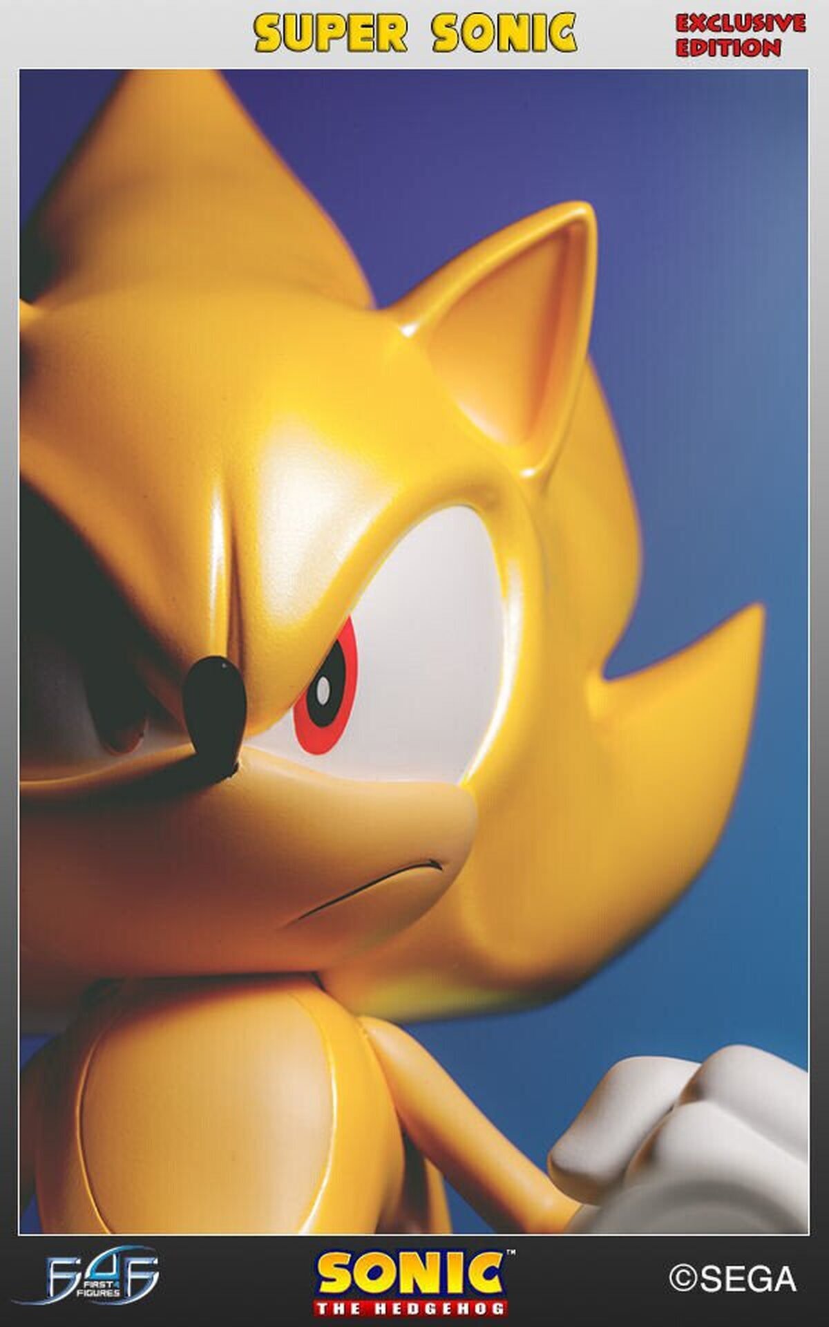 La nueva figura de Super Sonic es alucinante