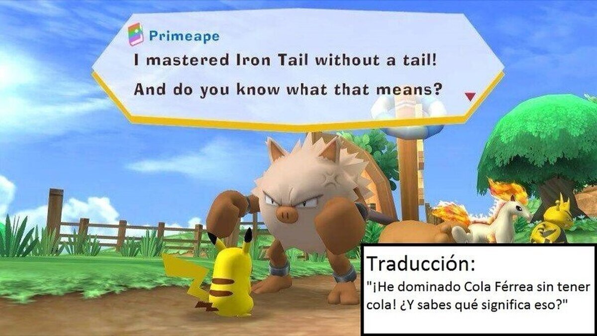 El lado más salvaje de un Primeape