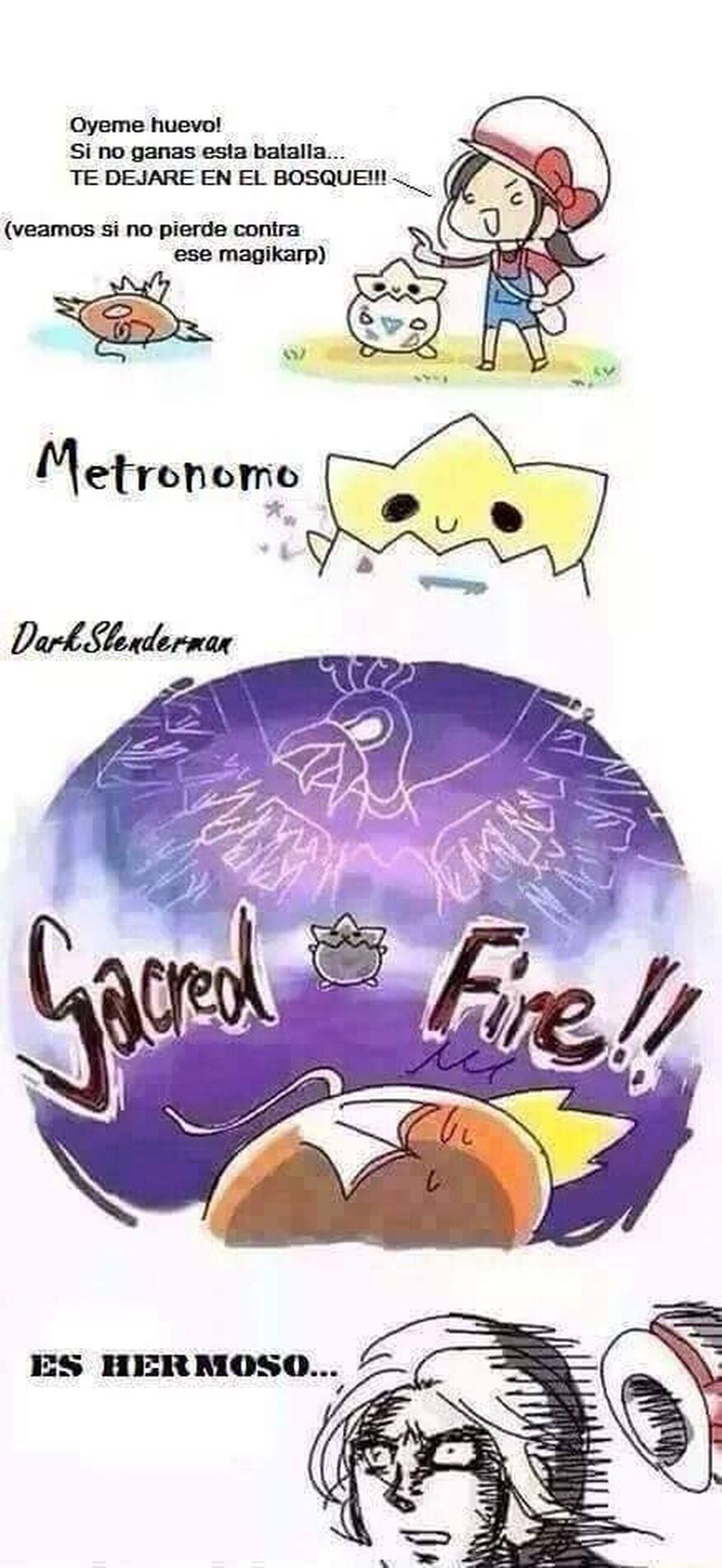 Togepi, mostrando su hermosura al máximo