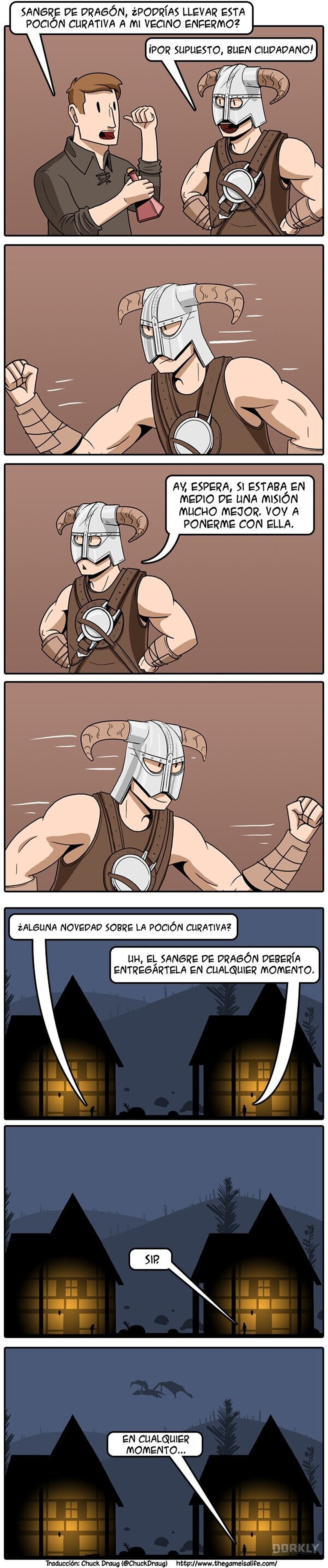 Las pobres y olvidadas misiones secundarias de Skyrim