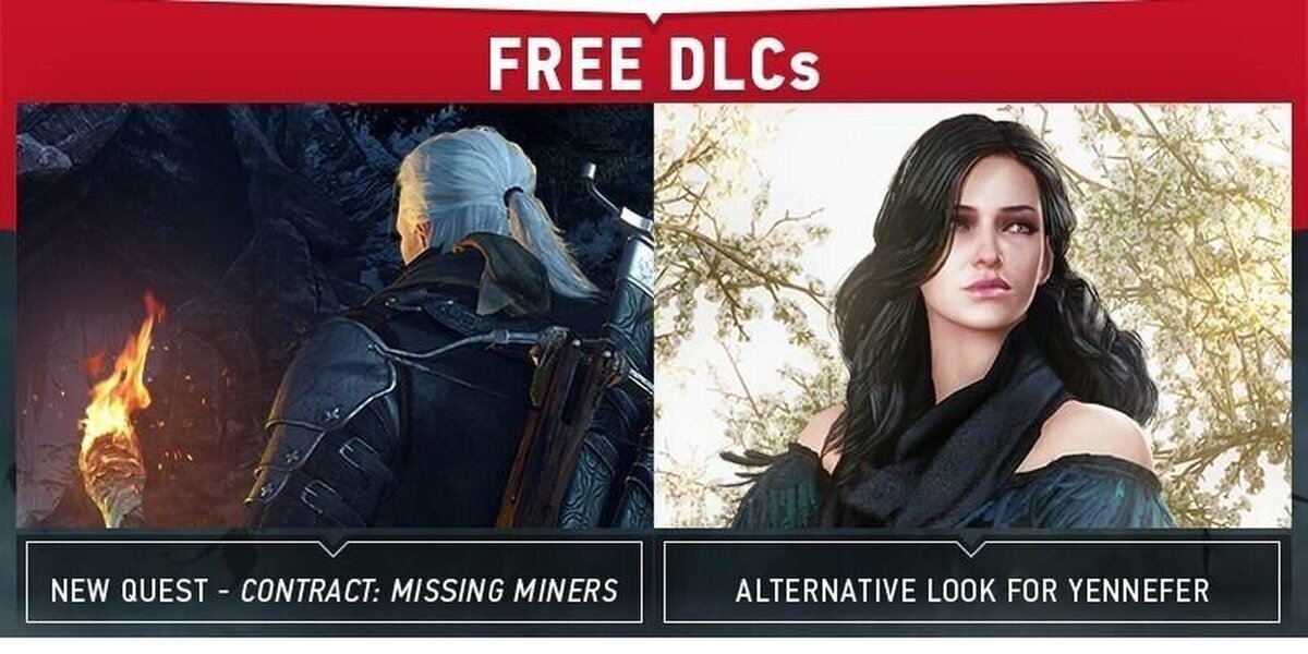 Se desvelan los 2 DLC's gratuitos de esta semana para The Witcher 3