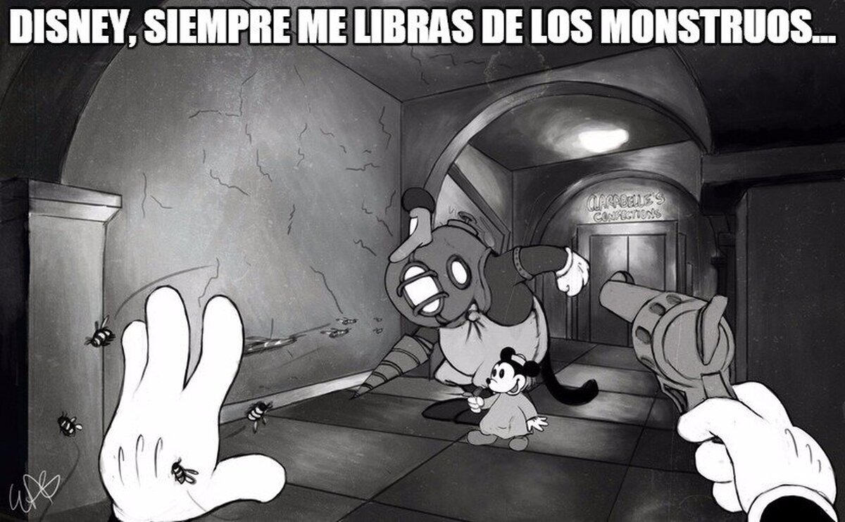 Versión Disney de Bioshock