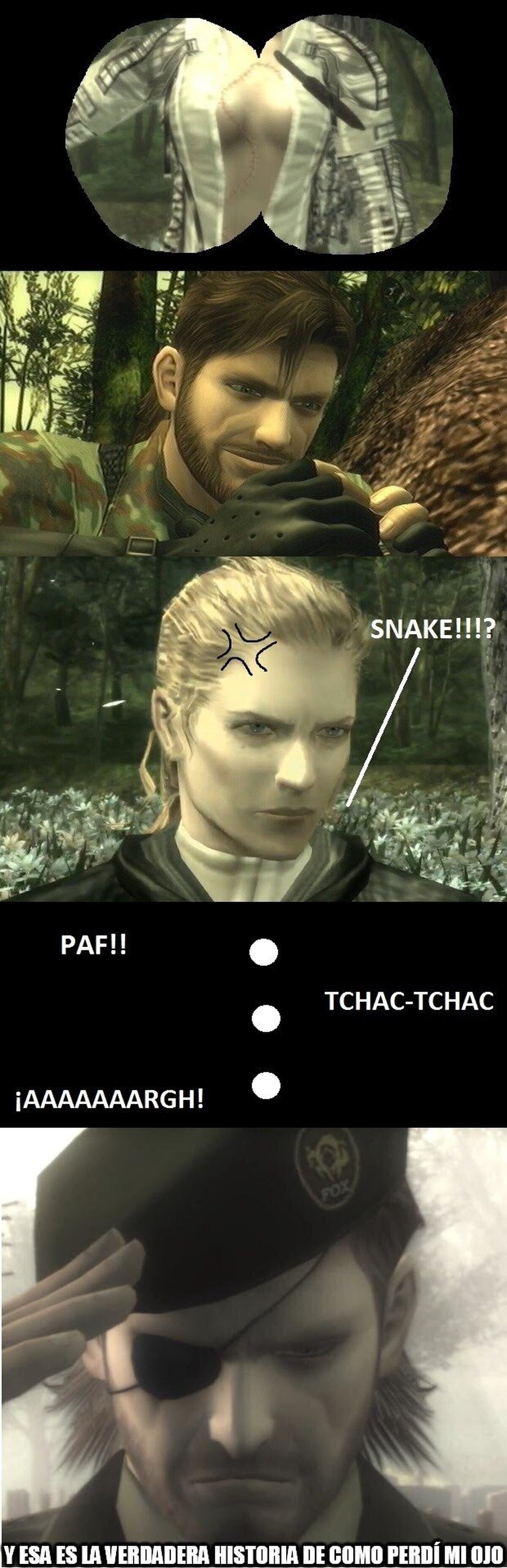 Snake, si es que eres más picarón...