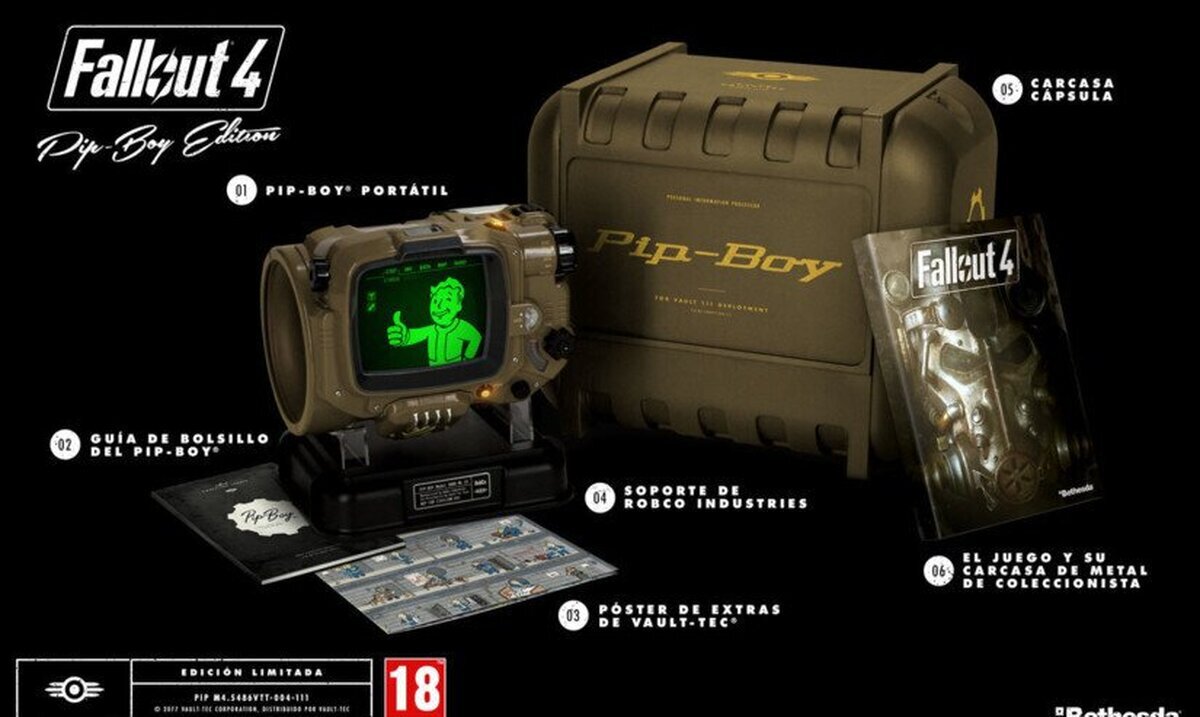 E3 2015: La edición coleccionista de Fallout 4 + Pip-Boy costará 120 dólares