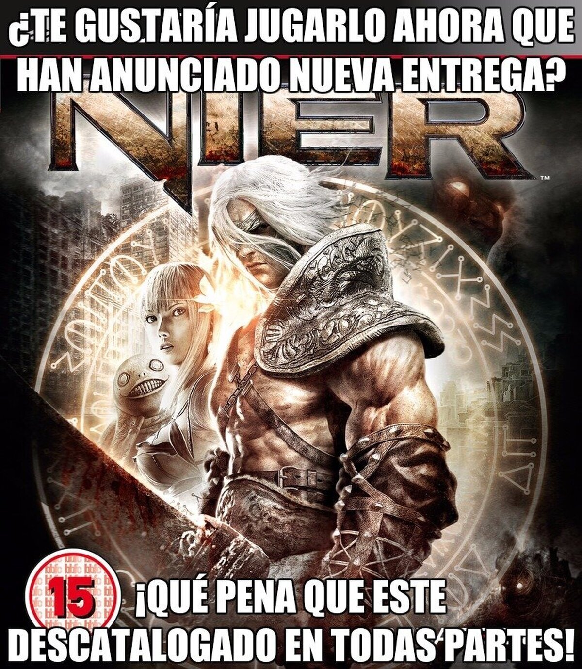 NiER, más difícil de encontrar que a Wally