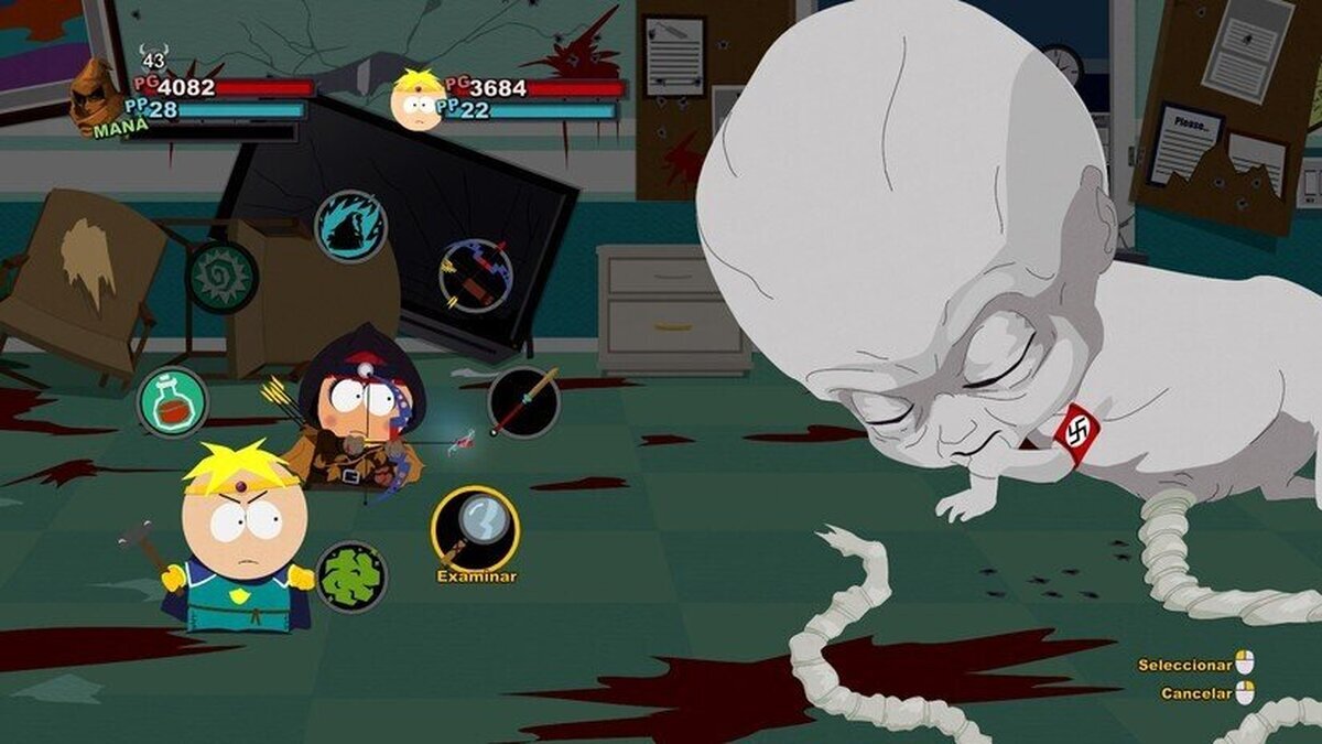 Peleas contra Abortos nazis, sólo en South Park the Stick of Truth