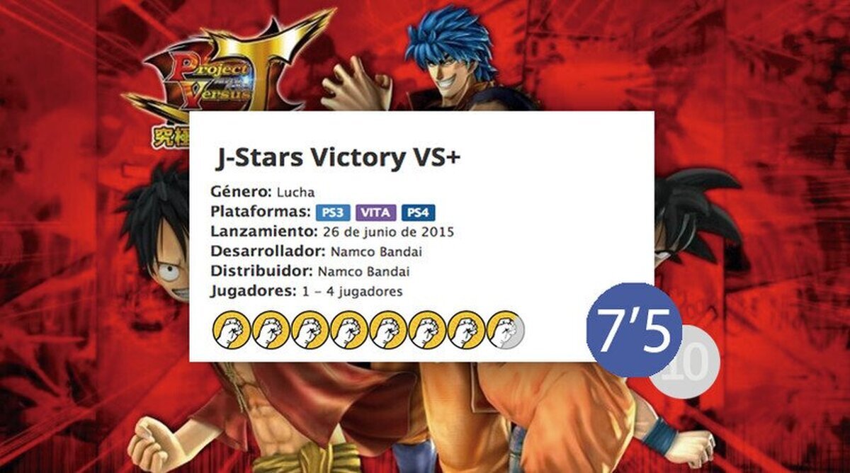 Análisis: J-Stars Victory Vs+