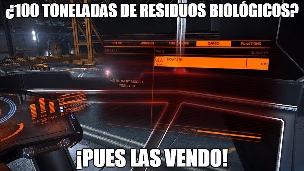 Elite: Dangerous, ese juego en el que puedes sacarle provecho a todo...