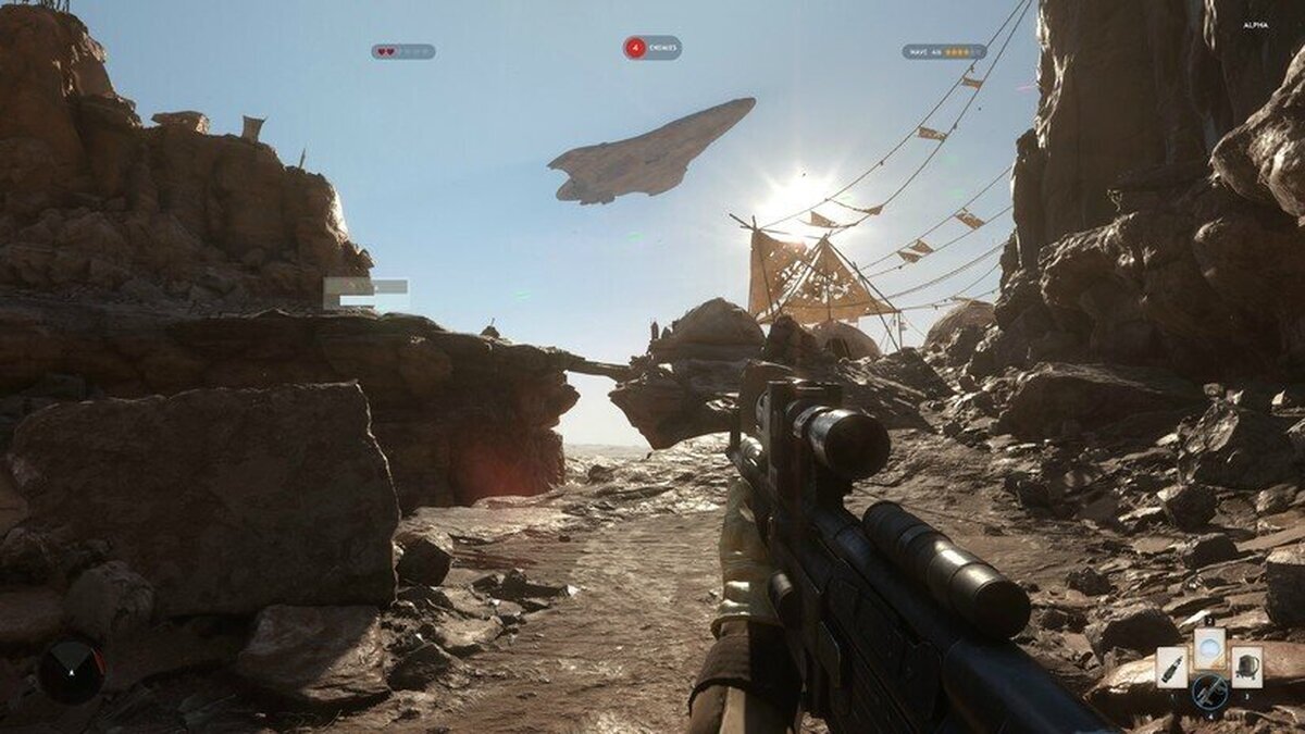Las nuevas imágenes de Star Wars Battlefront 4K Ultra son una pasada