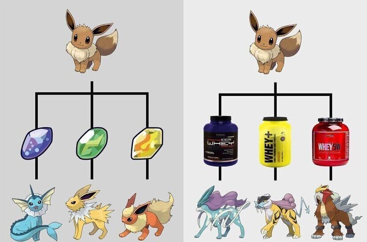 Eevee tiene diferentes maneras de evolucionar