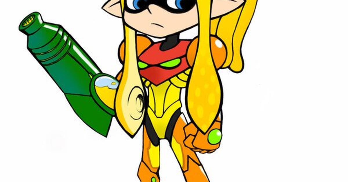 Si Samus estuviera en Splatoon