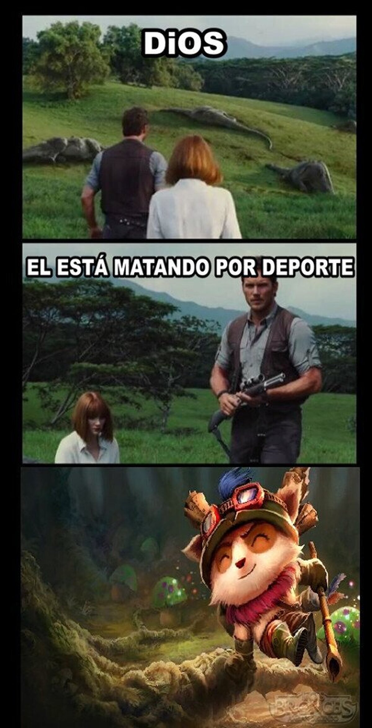 El demonio llegó a Jurassic Park