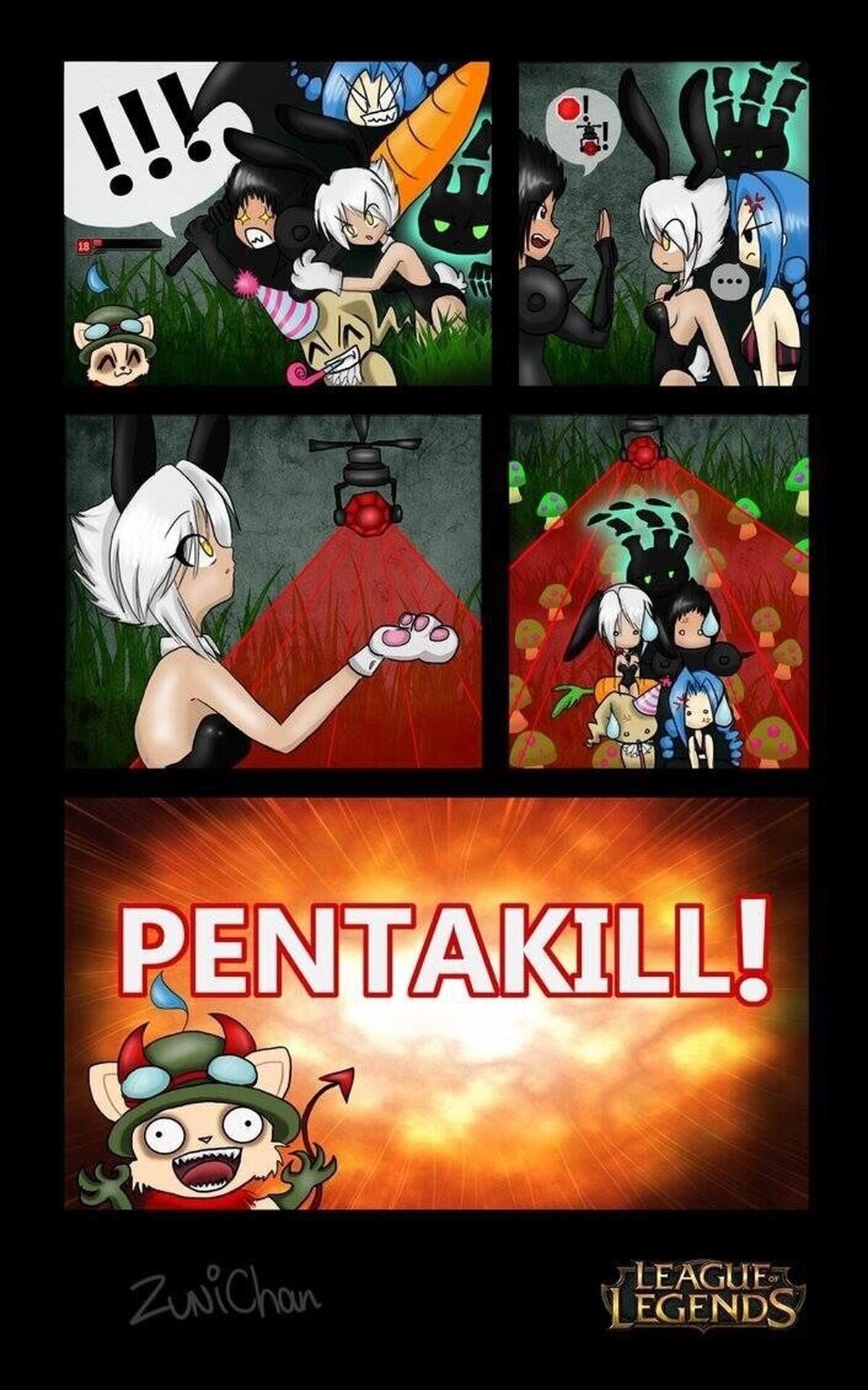 Consejo no. 1: Nunca sigas a Teemo