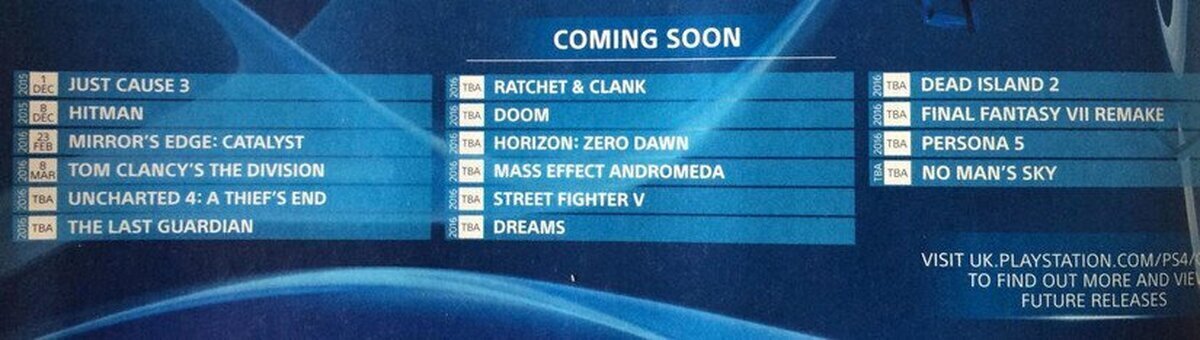 Final Fantasy VII Remake y Mass Effect Andromeda saldrán en 2016