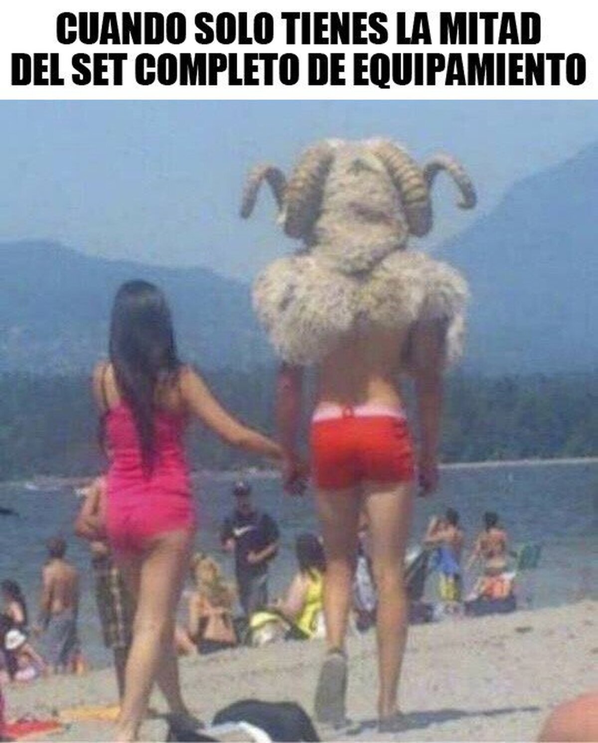No siempre es tan fácil conseguir el set completo de equipamiento