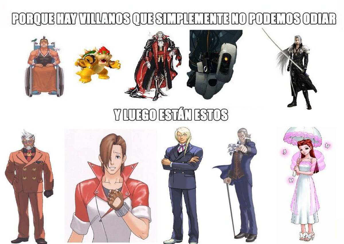 Hay villanos y villanos