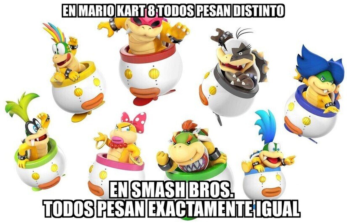Los Koopalings y sus extraños hábitos alimenticios