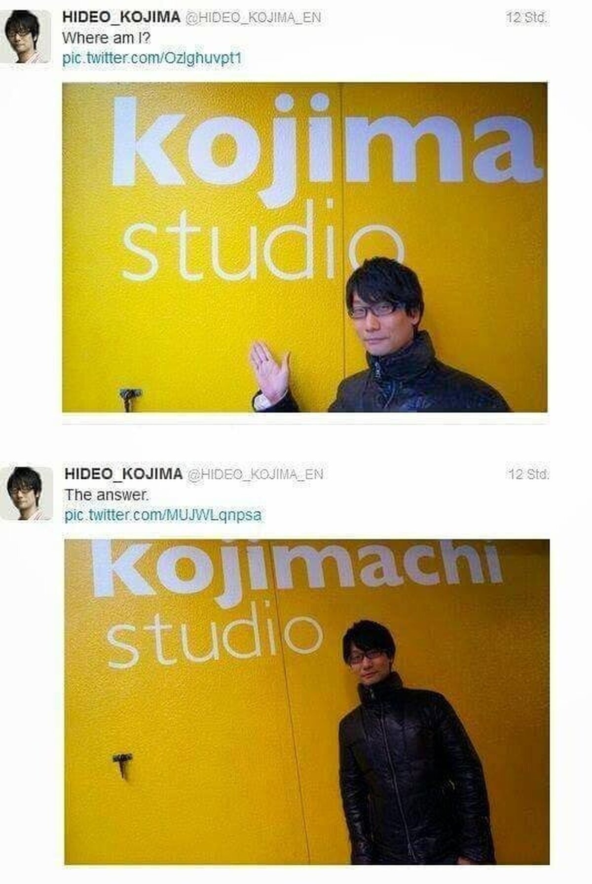 Kojima, el troll definitivo