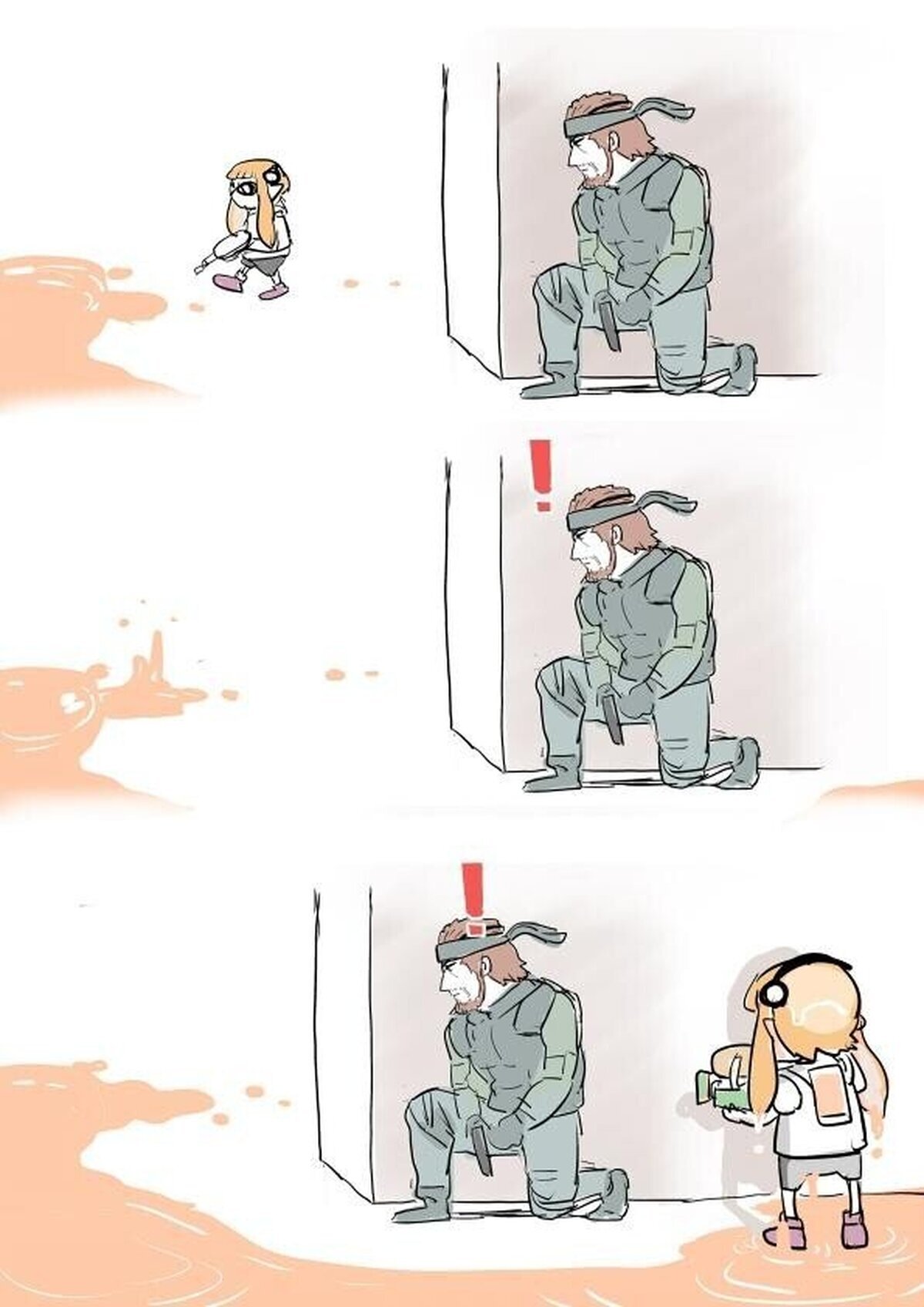 Snake no está preparado para lo que se le viene encima