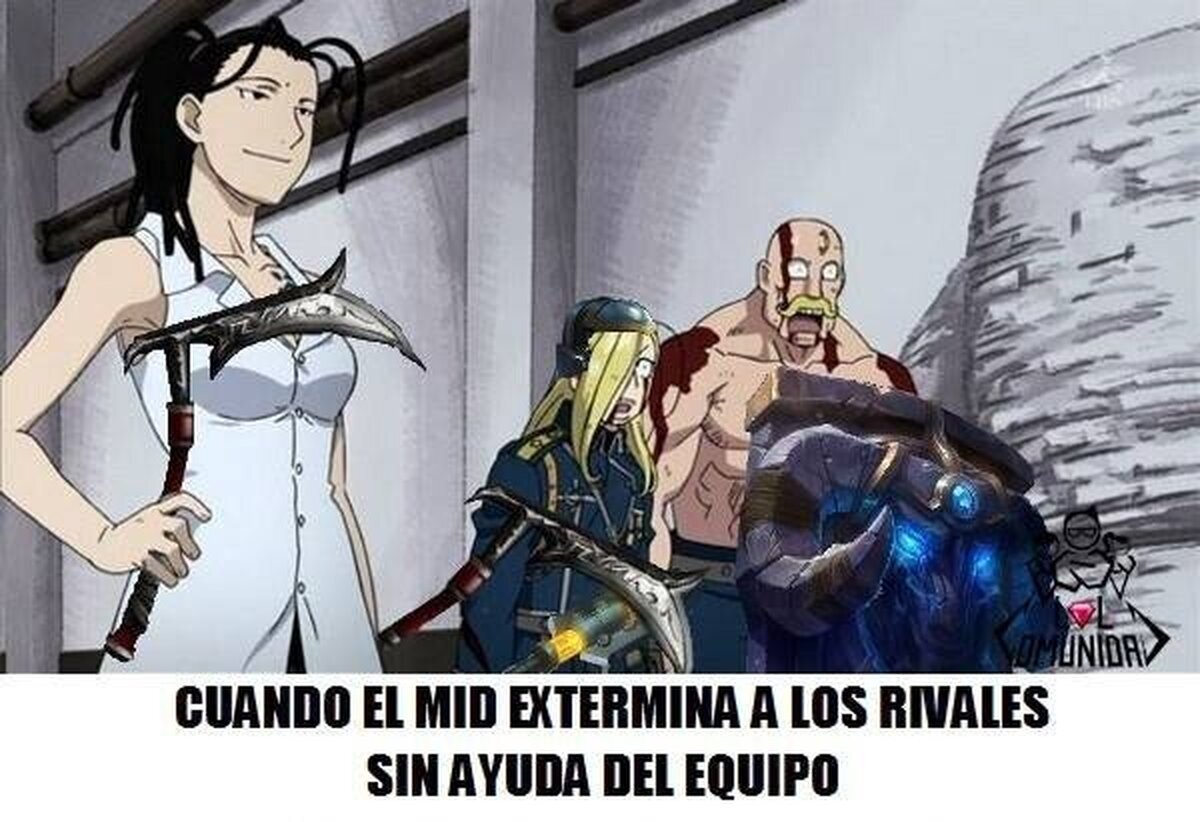 Cuando tu Mid Lane se luce