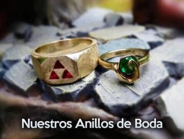 Si algun dia me caso sera con unos anillos como estos