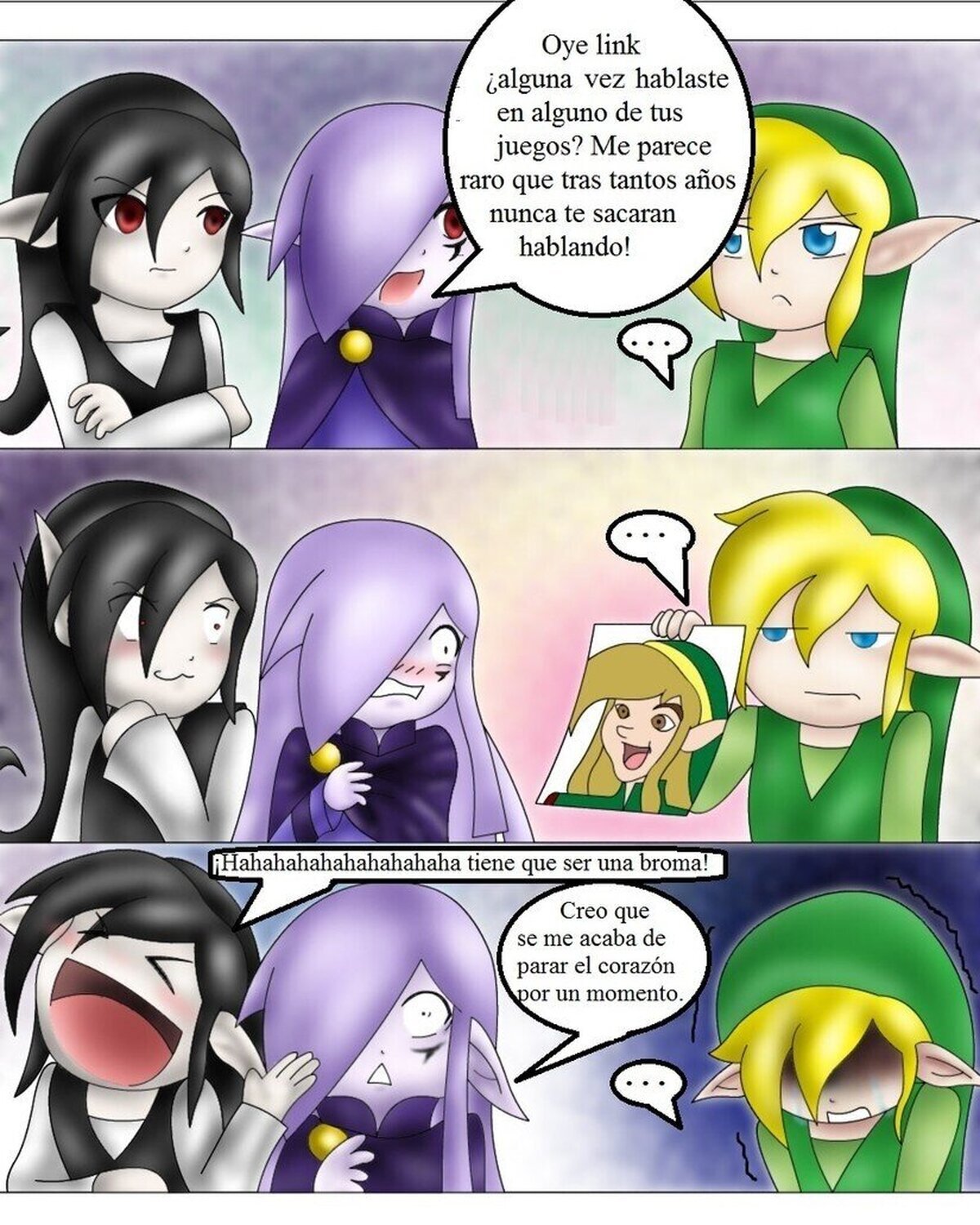 La razón por la que Link juró no volver a hablar nunca, ¡NUNCA! 