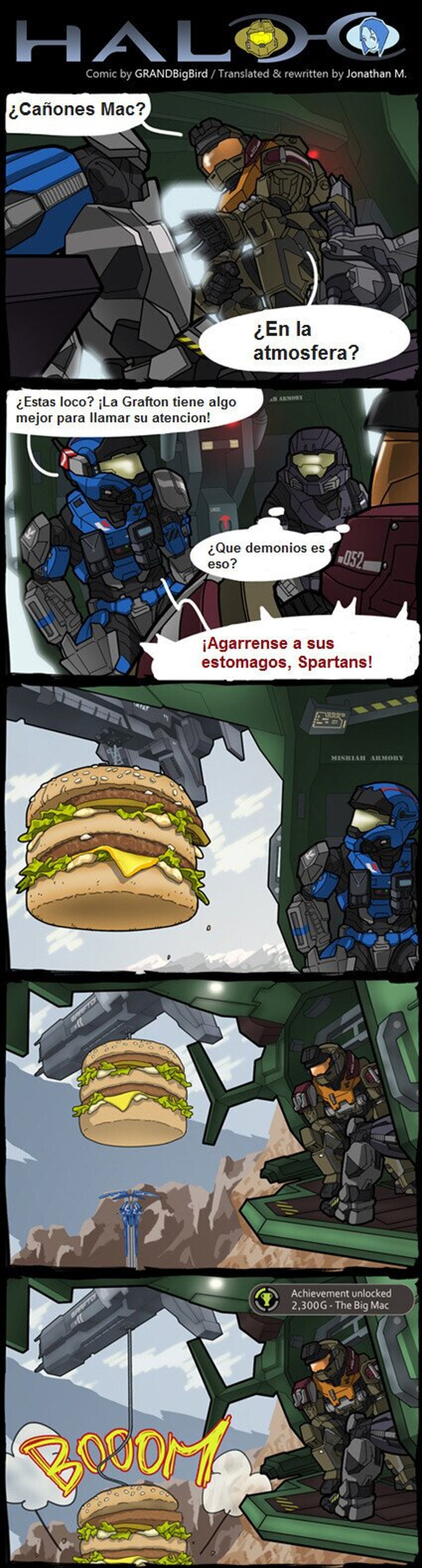 Entrega especial de Spartanburger