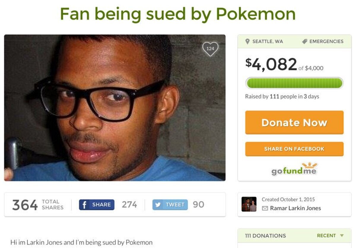 Le reclaman 4.000 dólares por organizar una fiesta de temática Pokémon